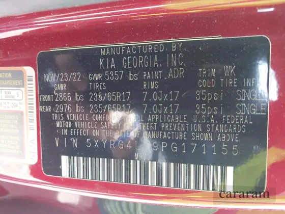 2023 Kia Sorento LX