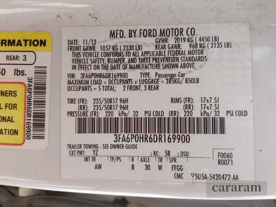 2013 Ford Fusion SE