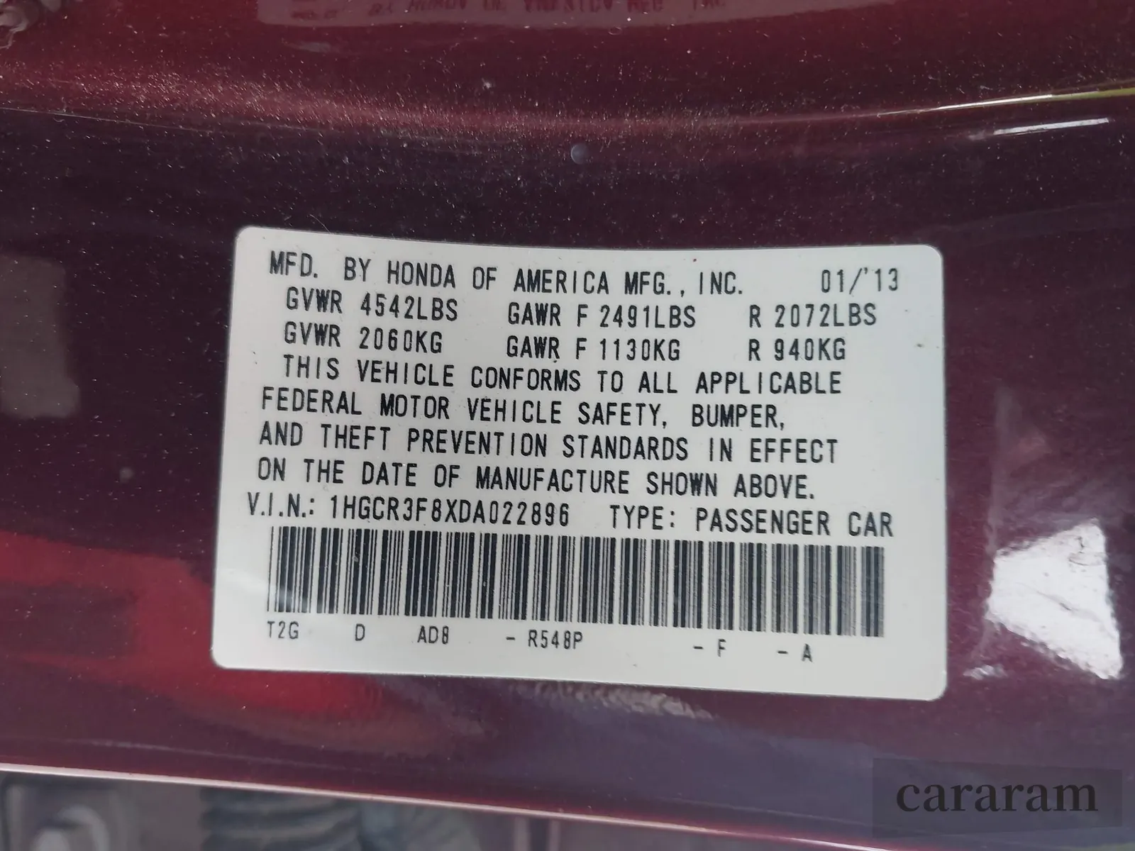 2013 Honda Accord EX-L