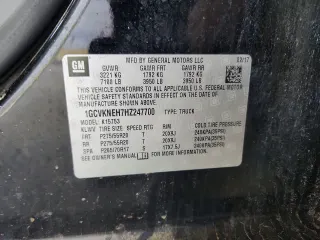 2017 Chevrolet Silverado 1500 Work Truck