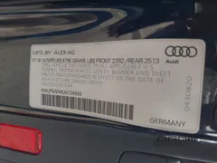 2018 Audi A4 Prestige