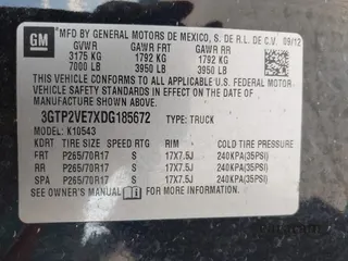 2013 GMC Sierra 1500 SLE