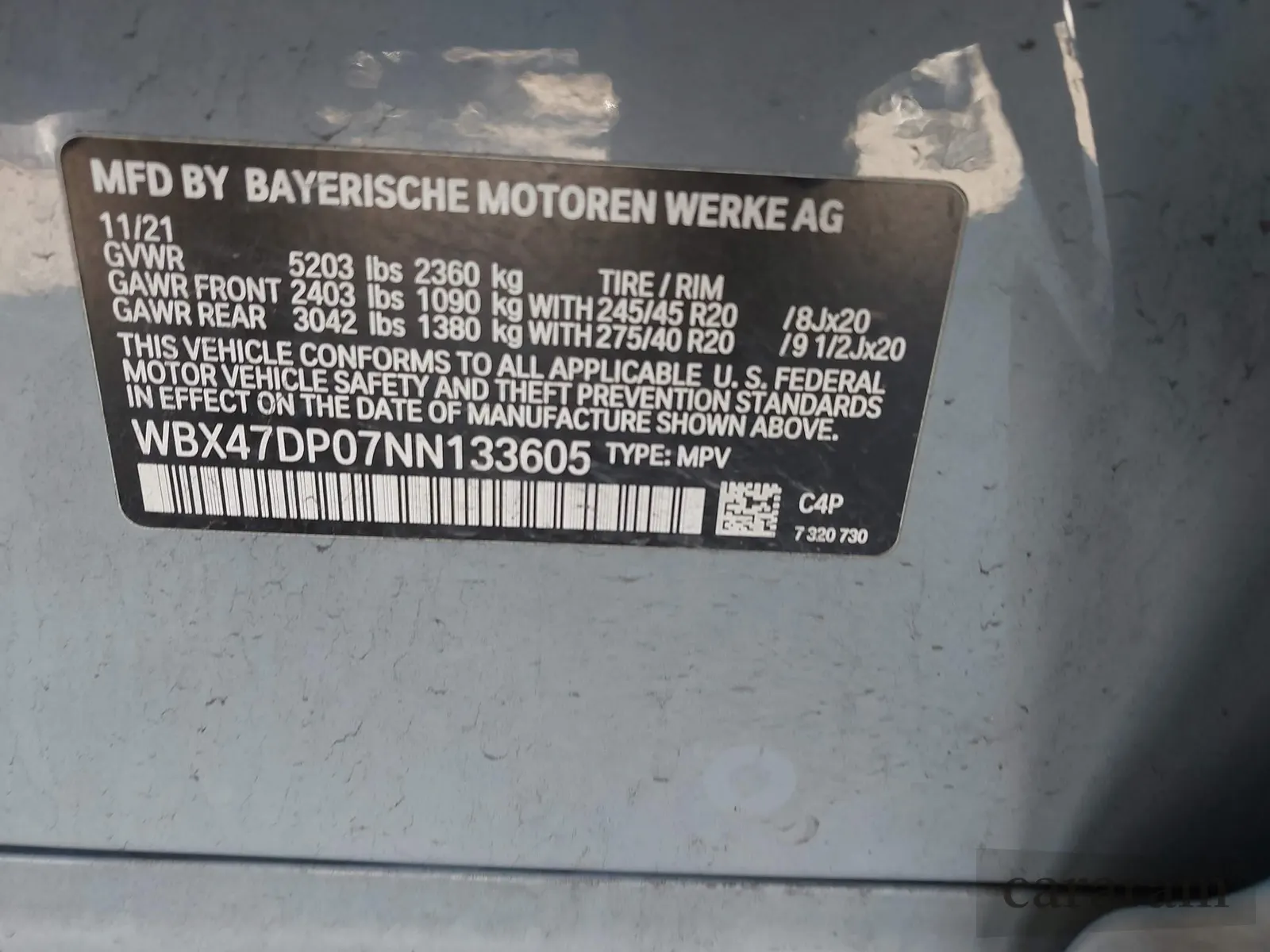 2022 BMW X3 sDrive30i