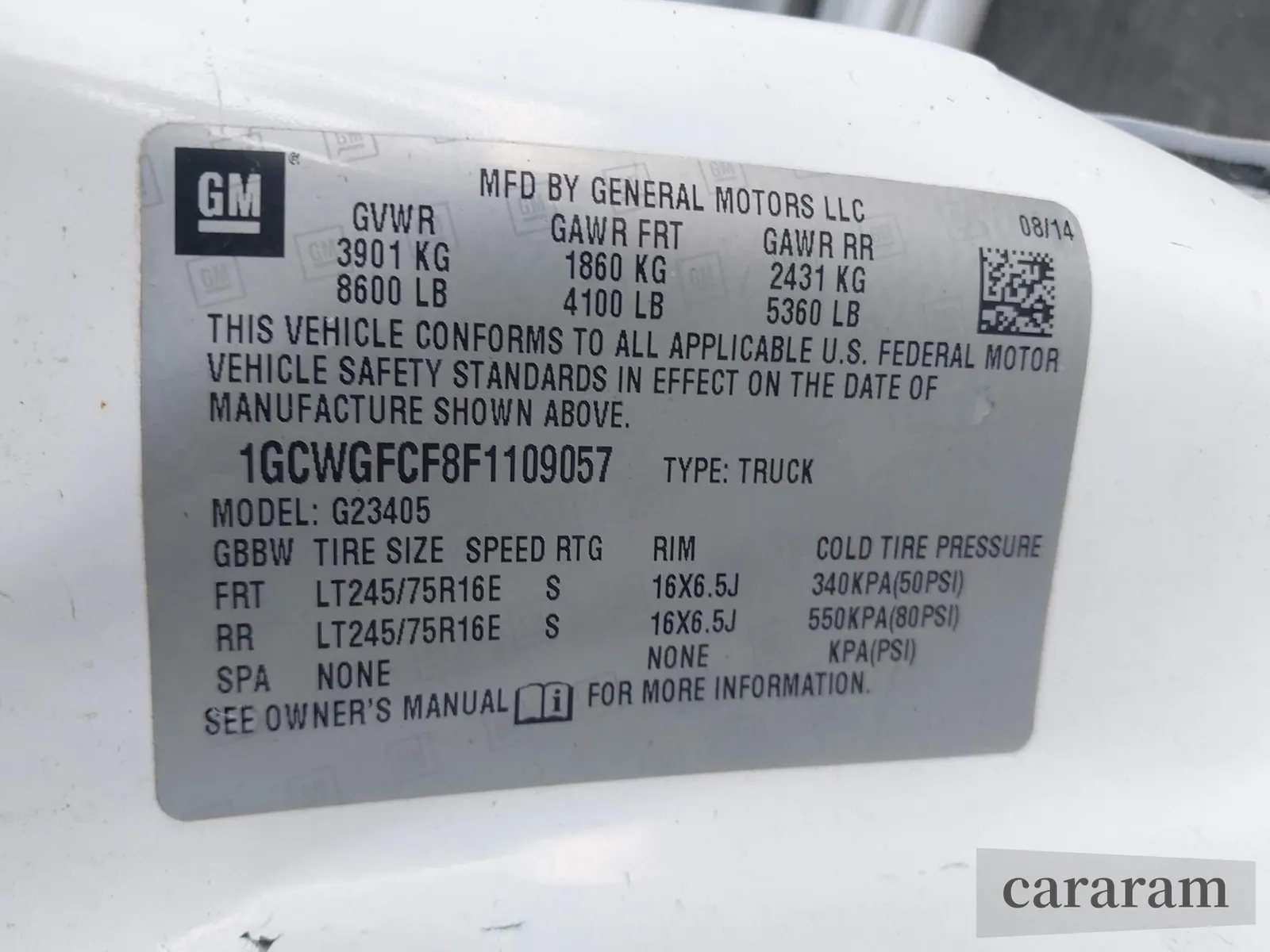 2015 Chevrolet Express Cargo