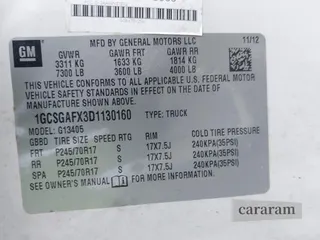 2013 Chevrolet Express Cargo