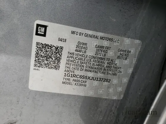 2018 Chevrolet Volt LT