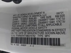 2021 Honda CR-V Special Edition