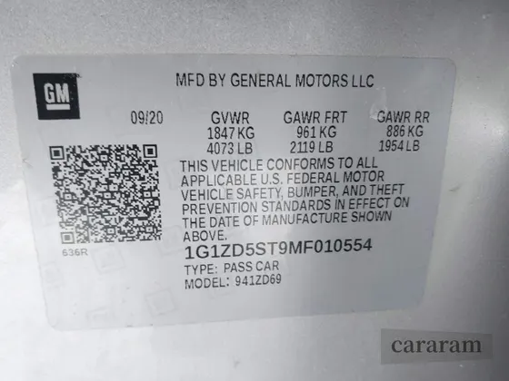 2021 Chevrolet Malibu LT