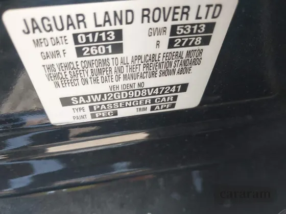 2013 Jaguar XJ Portfolio
