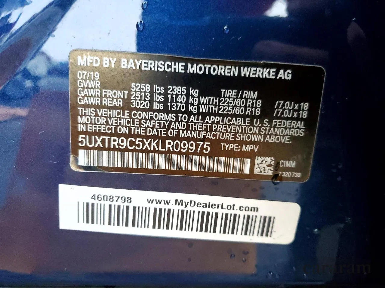 2019 BMW X3 xDrive30i