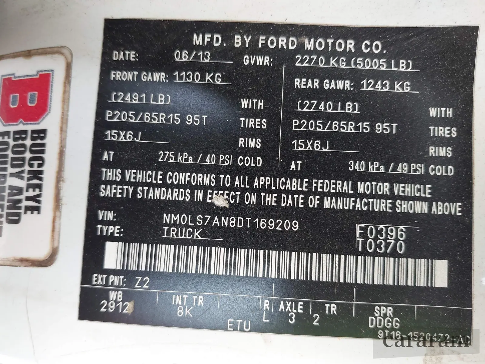 2013 Ford Transit Connect XL