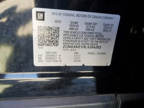 2020 Chevrolet Equinox LT