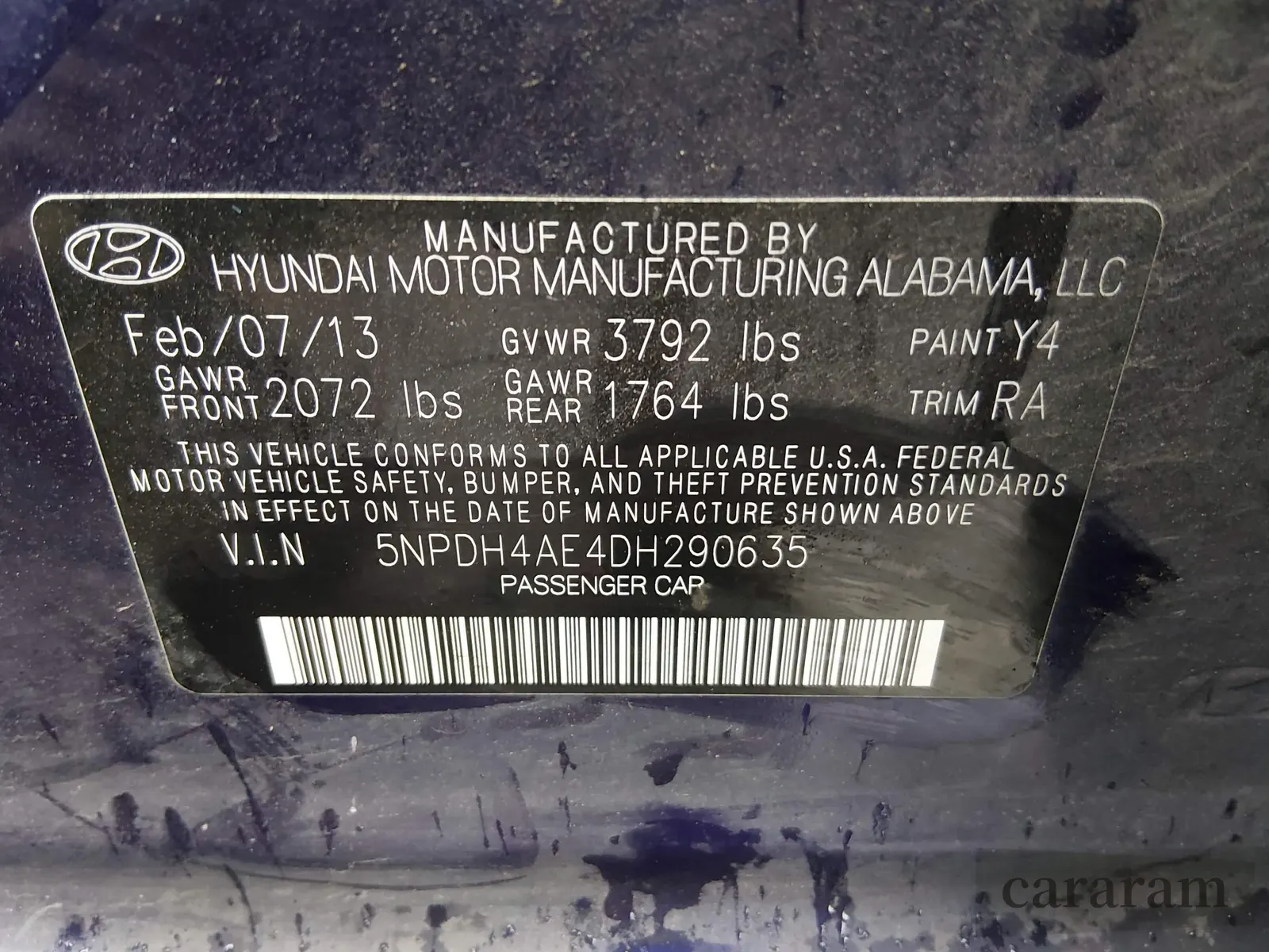 2013 Hyundai Elantra GLS