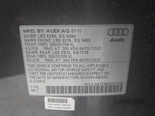 2011 Audi Q7 Premium Plus