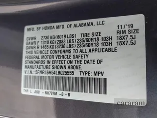 2020 Honda Odyssey EX
