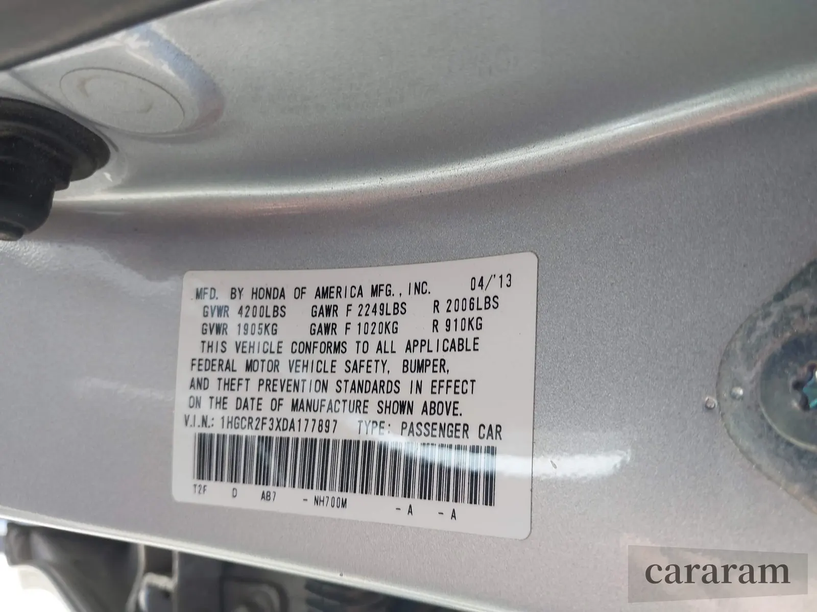 2013 Honda Accord LX