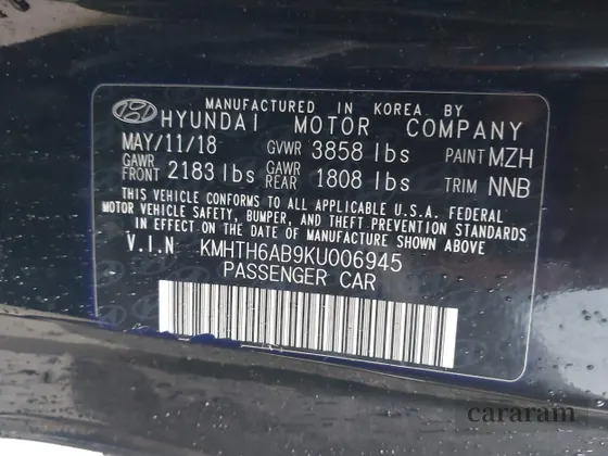 2019 Hyundai Veloster Turbo