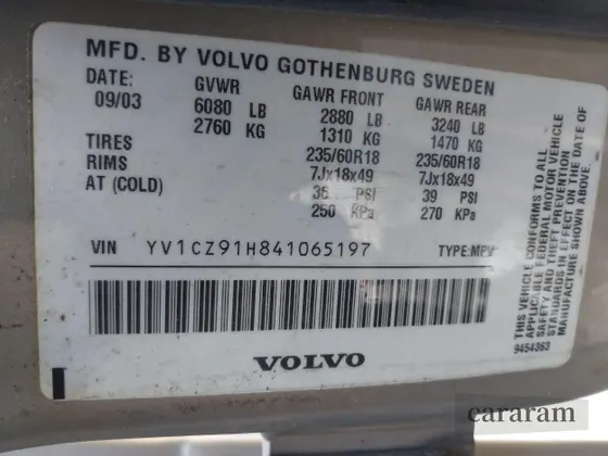 2004 Volvo XC90
