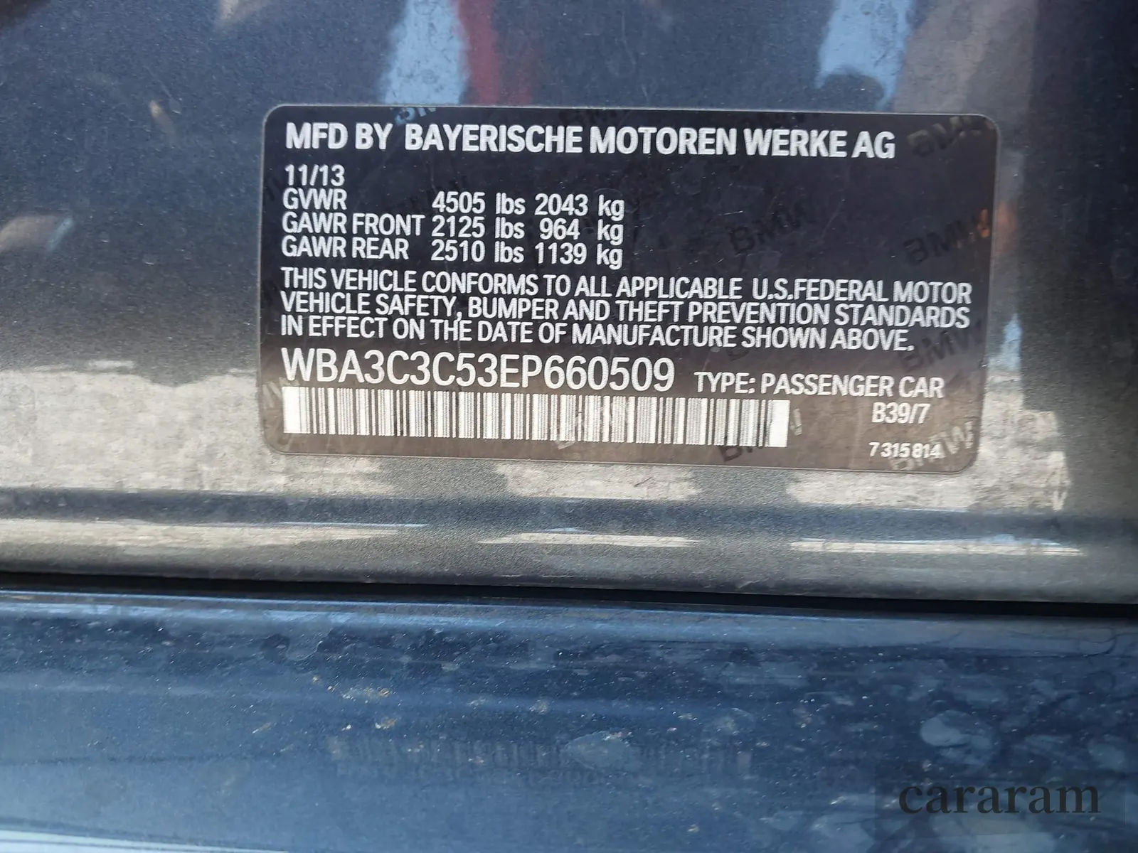 2014 BMW 3 Series 320i xDrive