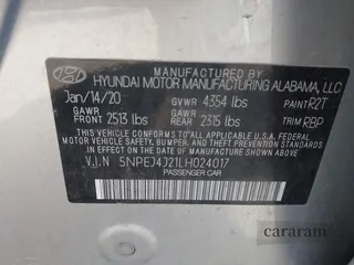 2020 Hyundai Sonata SEL Plus