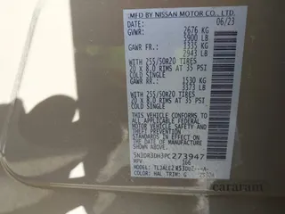 2023 Nissan Pathfinder Platinum