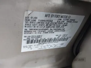 2005 Mercury Montego Luxury