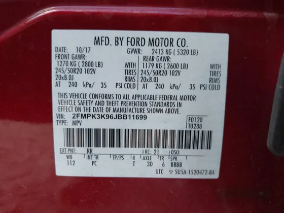 2018 Ford Edge Titanium