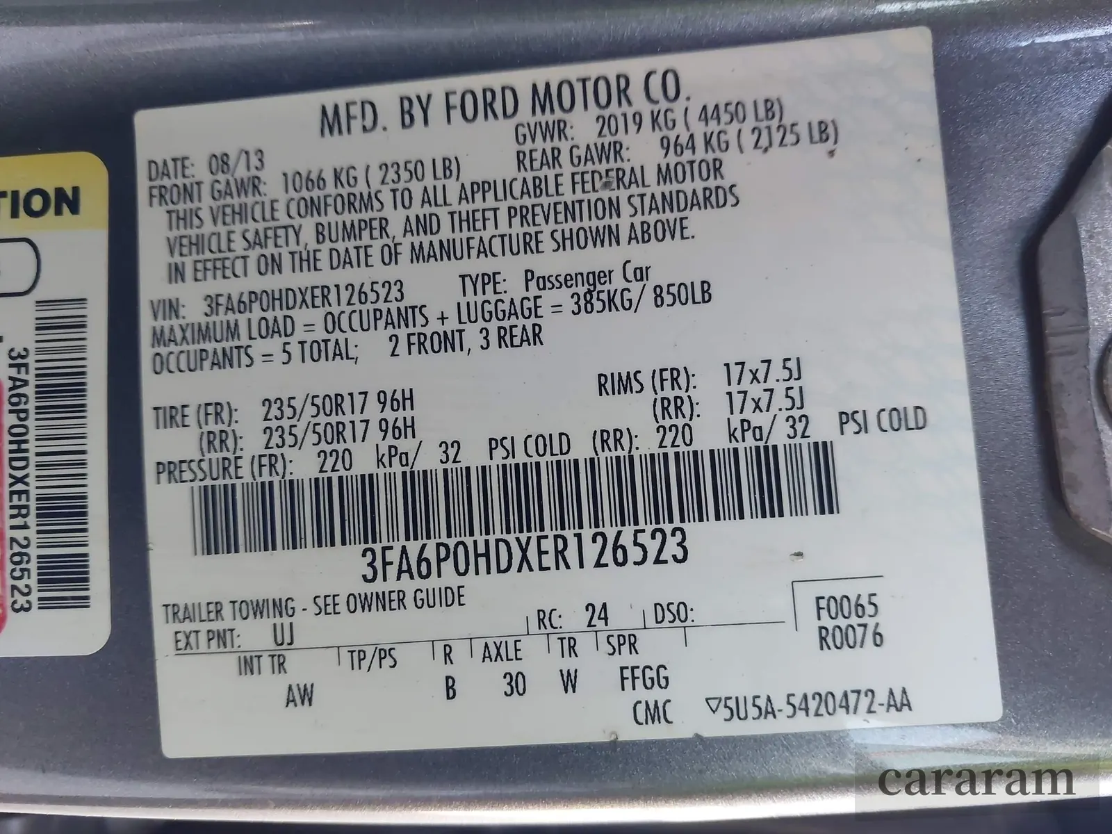 2014 Ford Fusion SE