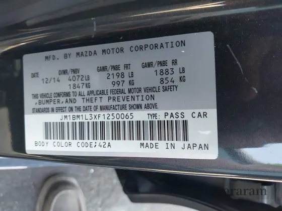 2015 Mazda 3 S Touring