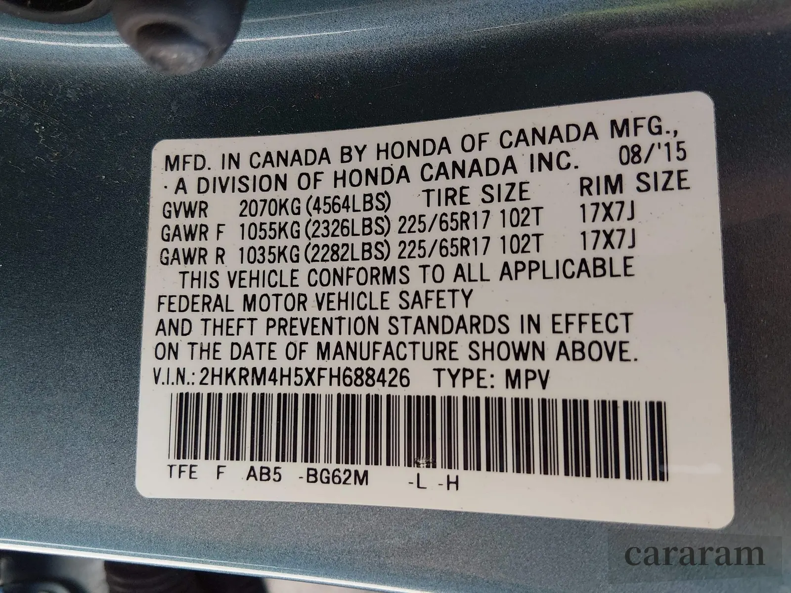 2015 Honda CR-V EX