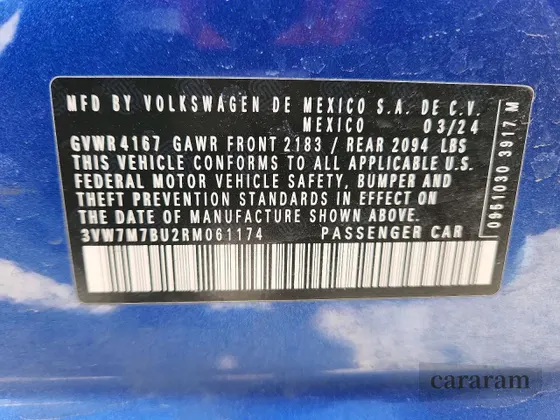 2024 Volkswagen Jetta SE