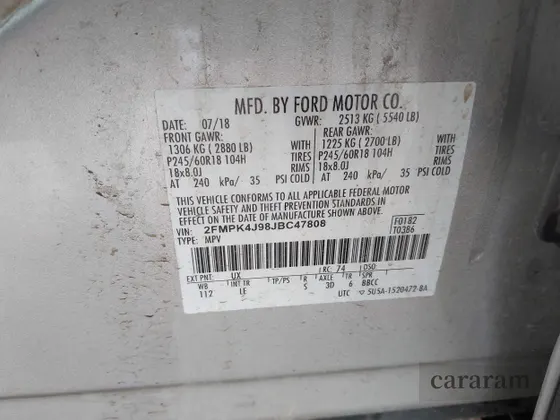 2018 Ford Edge SEL