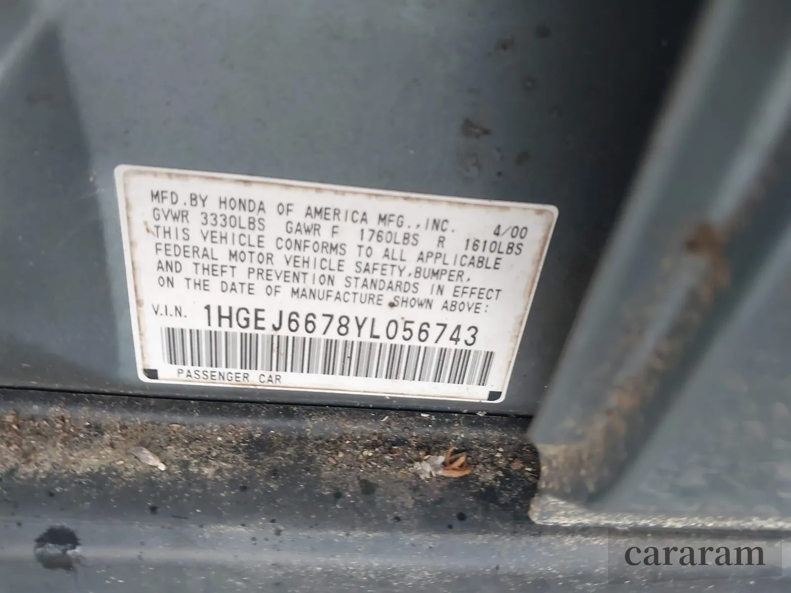 2000 Honda Civic LX