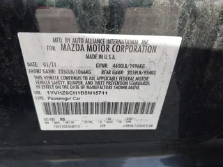 2011 Mazda 6 i Grand Touring
