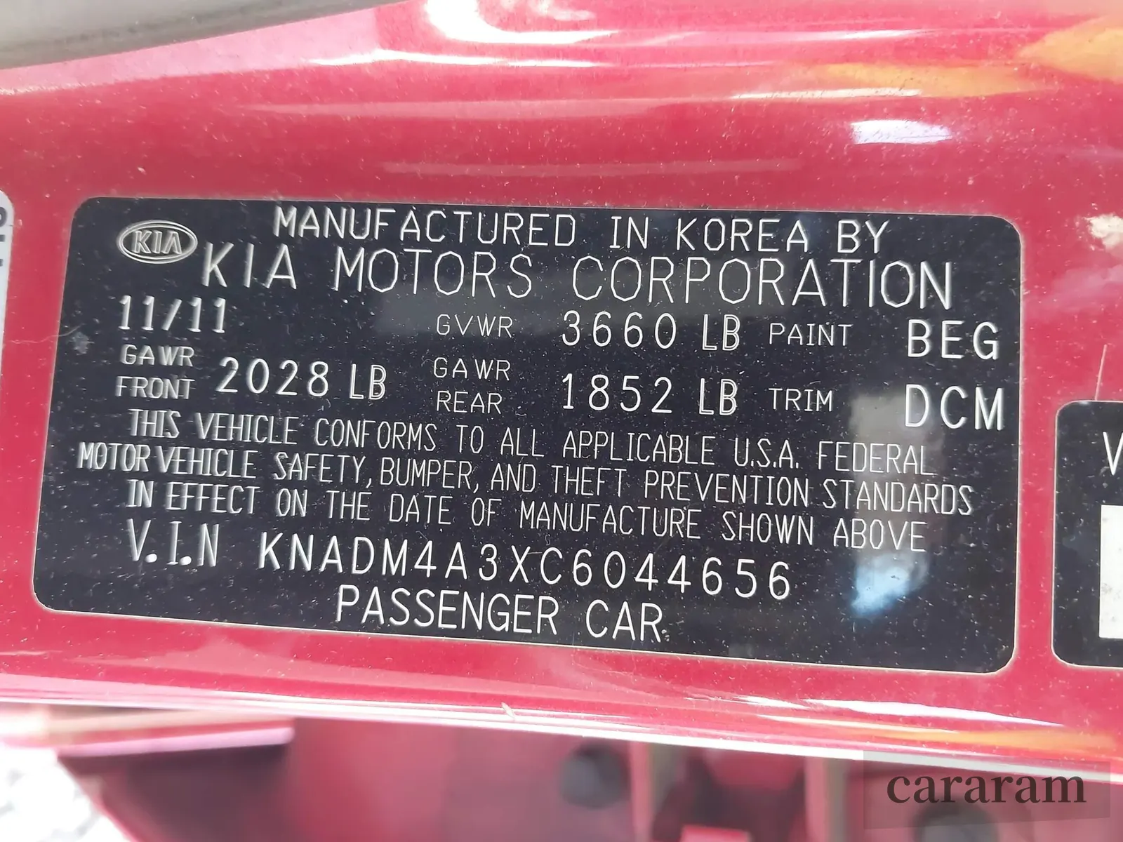 2012 Kia Rio LX