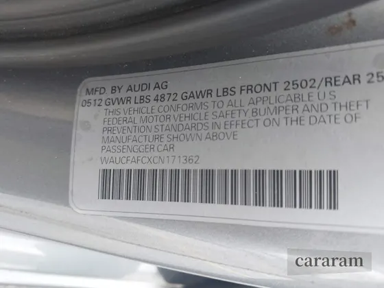2012 Audi A6 Premium