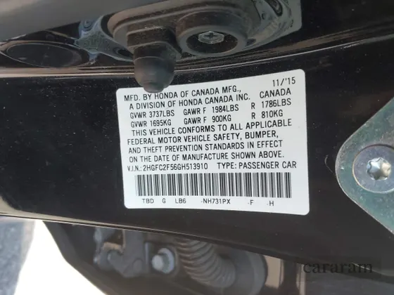2016 Honda Civic LX