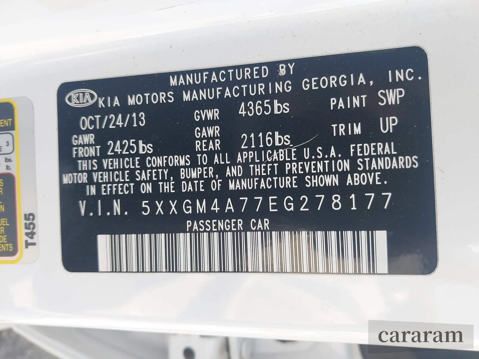 2014 Kia Optima LX