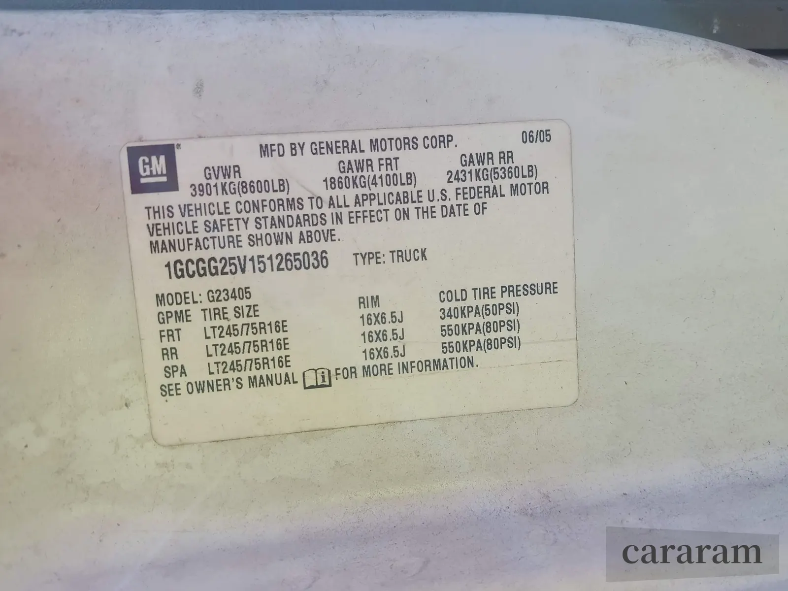 2005 Chevrolet Express Cargo