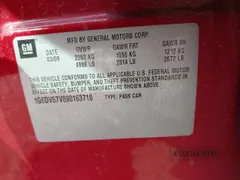 2009 Cadillac CTS RWD