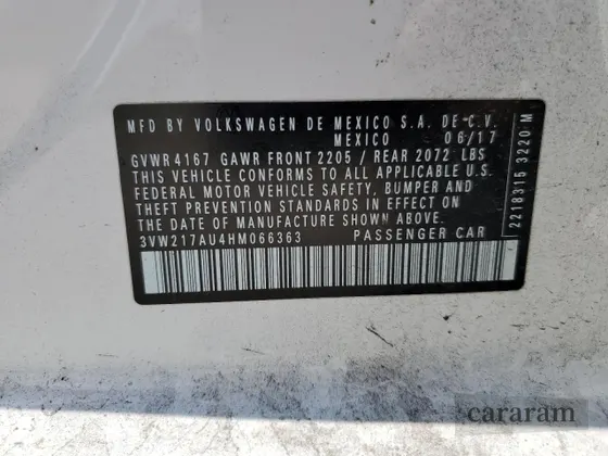2017 Volkswagen Golf S