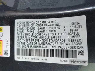 2024 Honda Civic LX