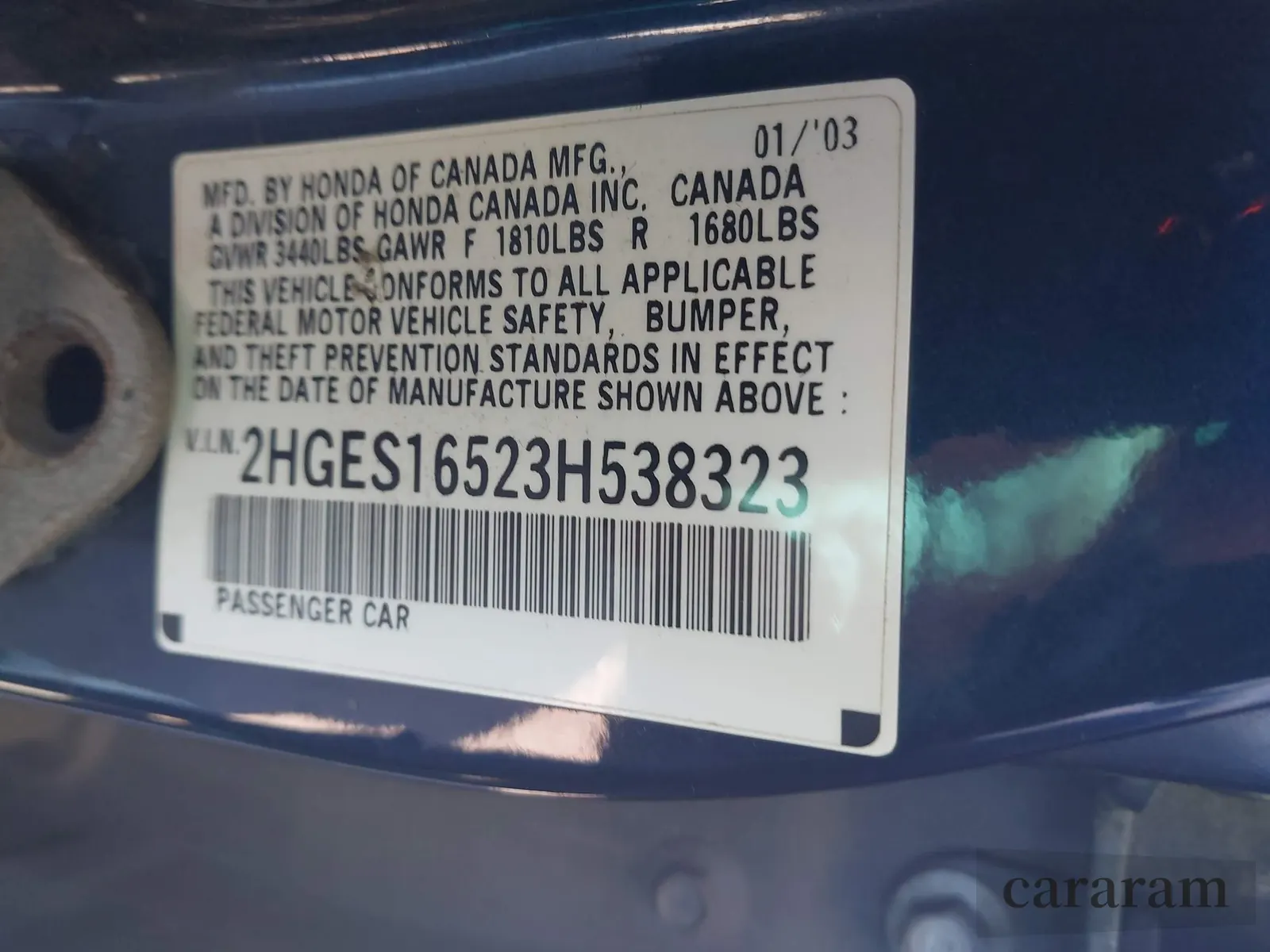 2003 Honda Civic LX