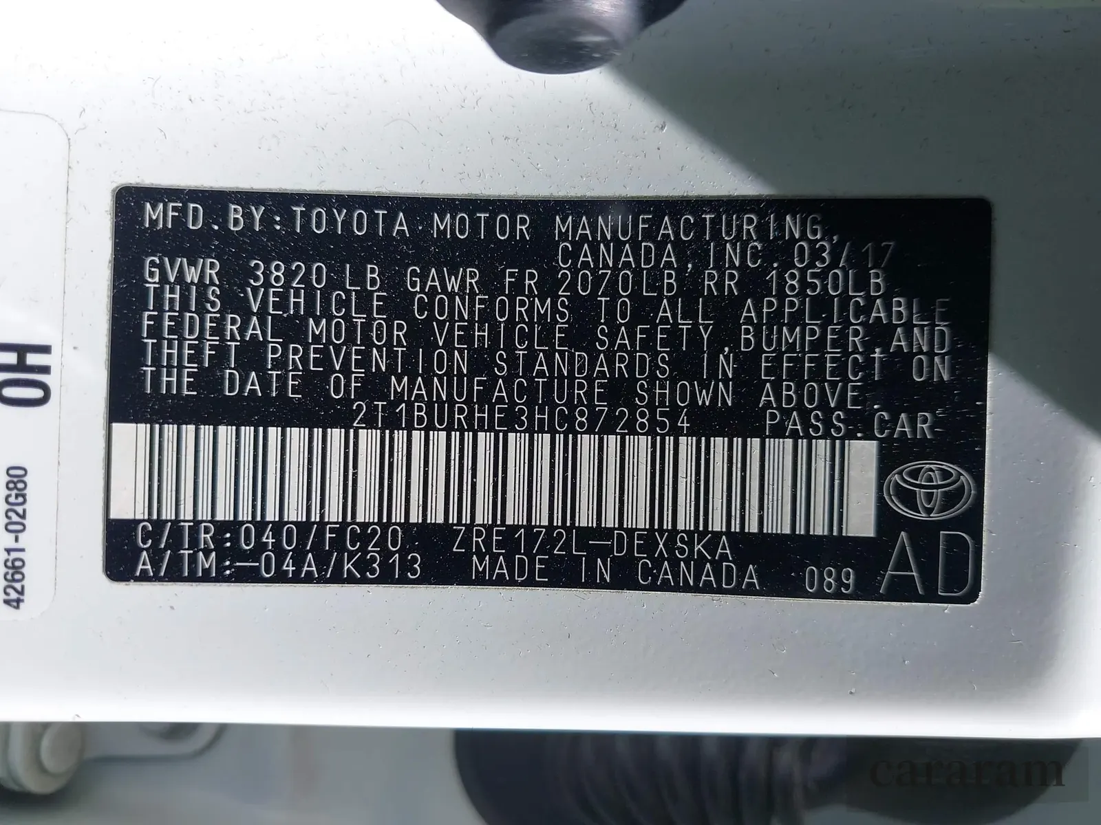 2017 Toyota Corolla LE