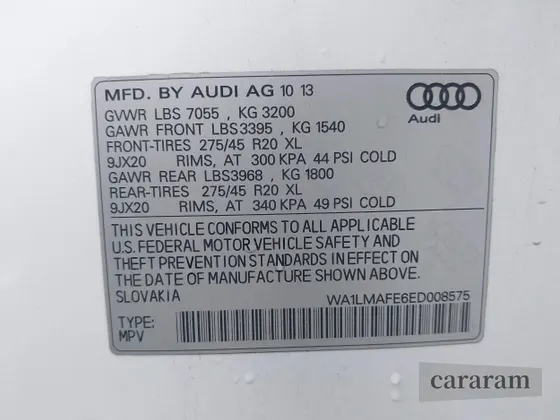 2014 Audi Q7 Premium Plus