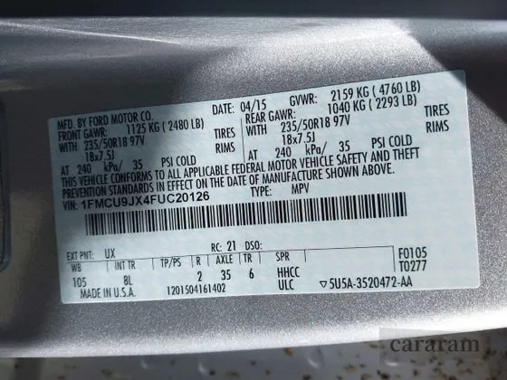 2015 Ford Escape Titanium