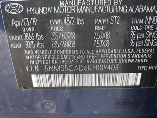 2019 Hyundai Santa Fe Limited