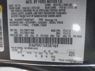 2016 Ford Fusion SE