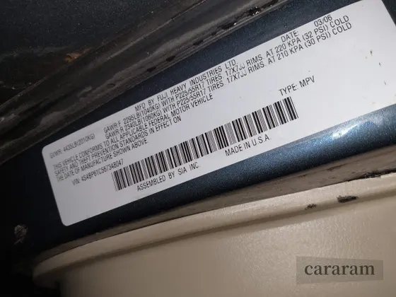 2006 Subaru Legacy Outback