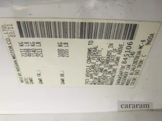 2011 Nissan Maxima SV